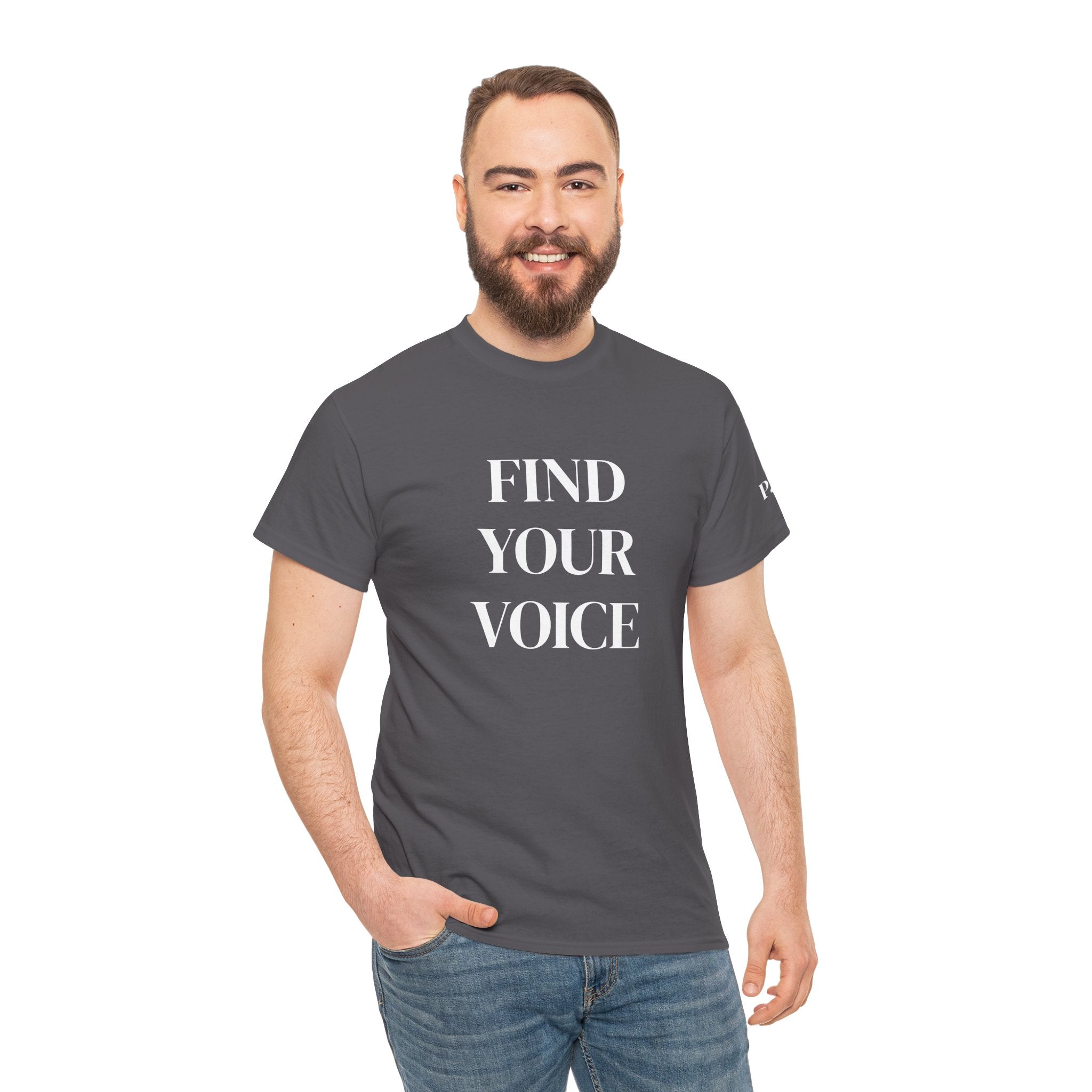 Find Your Voice T-Shirt — Premium Edition