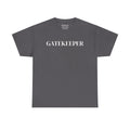 Gatekeeper T‑Shirt — 'Gatekeeper' Front & 'Problem Solvers Apparel' Back Minimal Graphic Tee