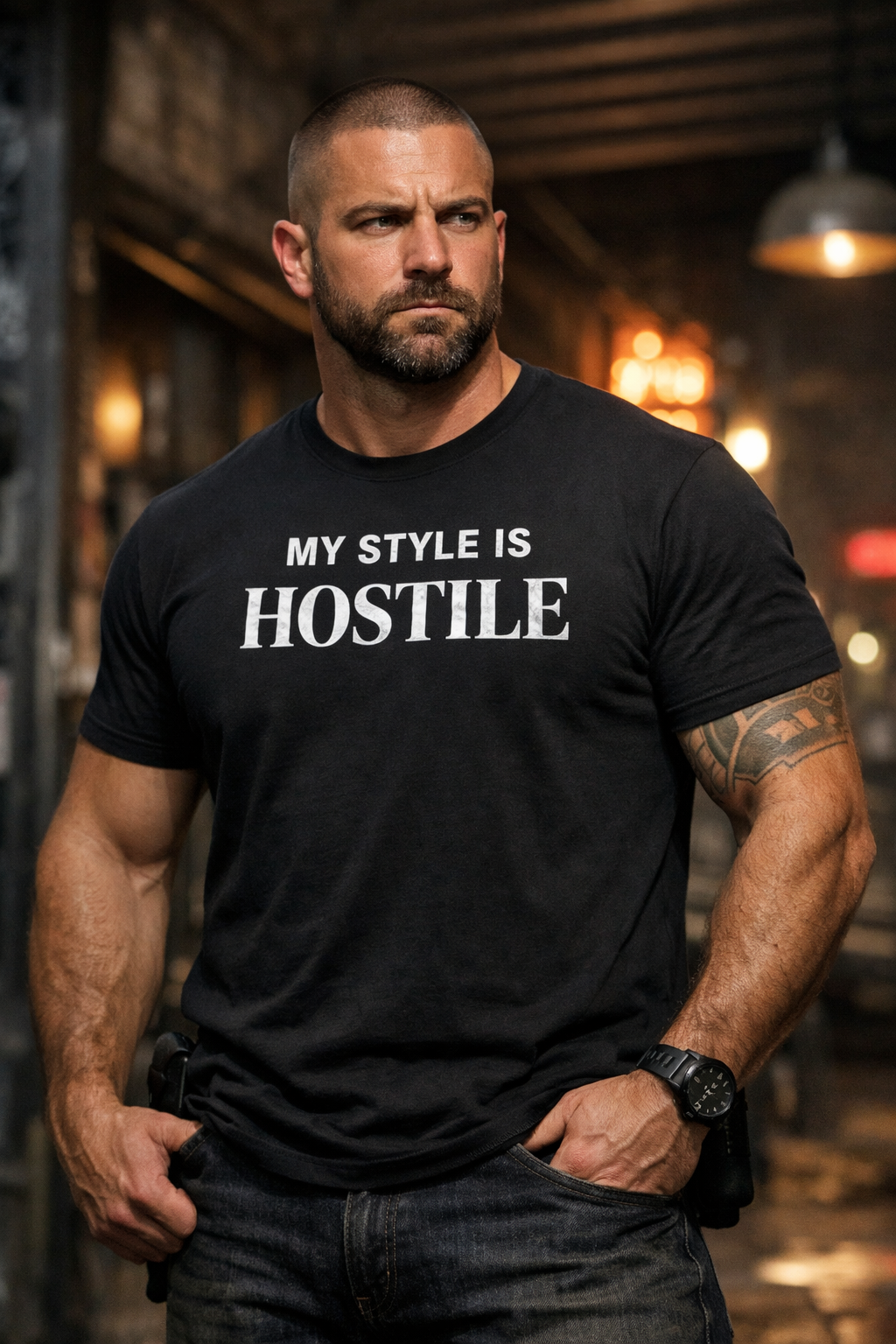 My Style Is Hostile T-Shirt — Bold Statement Graphic Tee
