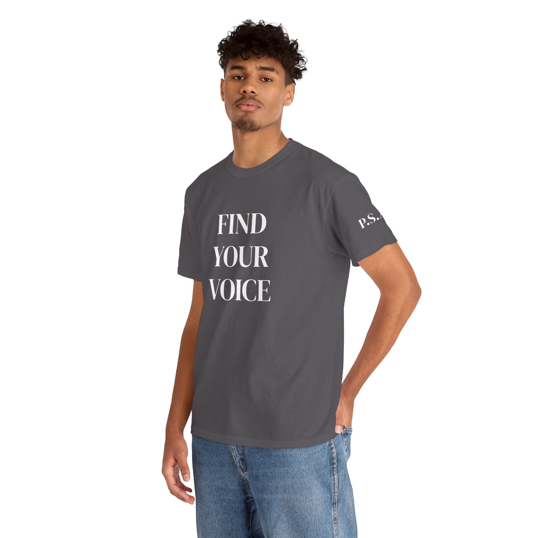 Find Your Voice T-Shirt — Premium Edition